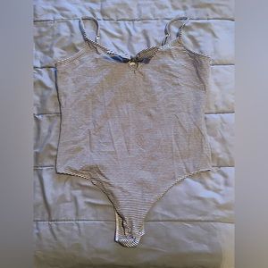 Garage Striped Bodysuit